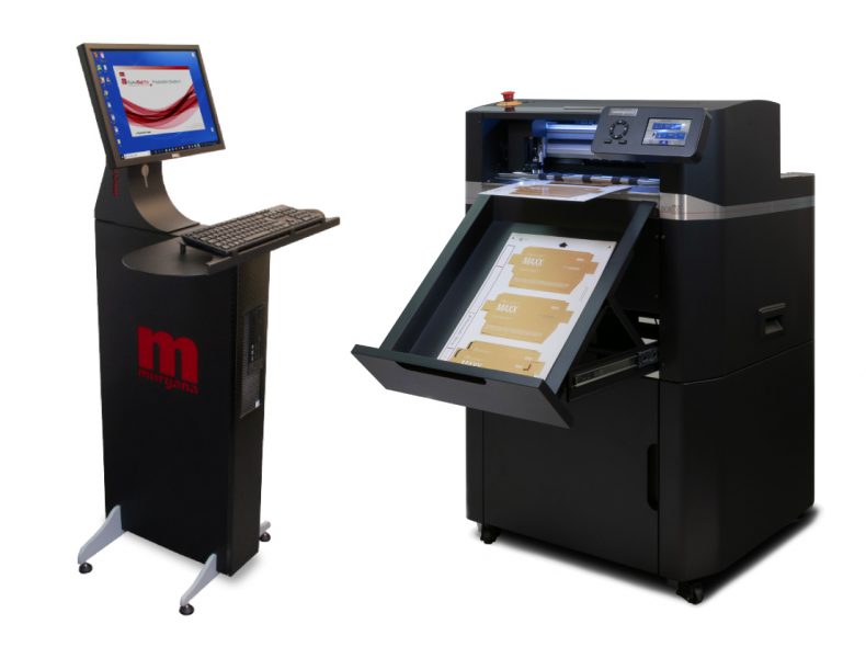 Morgana SC 6000 Auto Sheet Cutter kan snijden en rillen.
